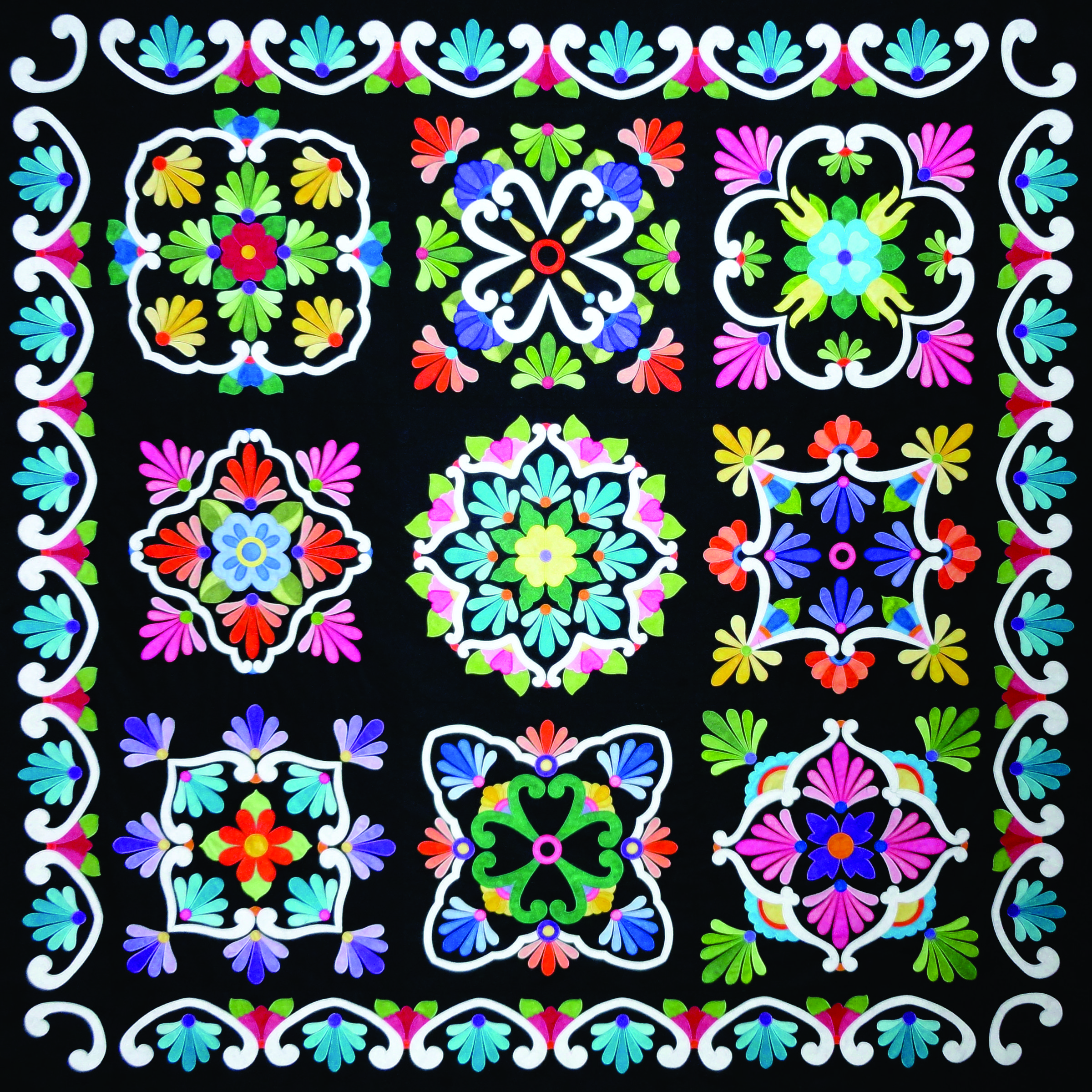 fiesta quilt pattern for Sale OFF 79%