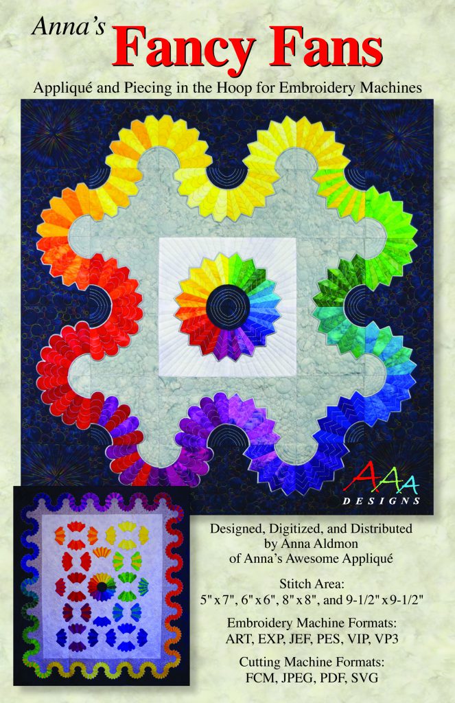 Applique in the Hoop | Annas Awesome Applique Designs