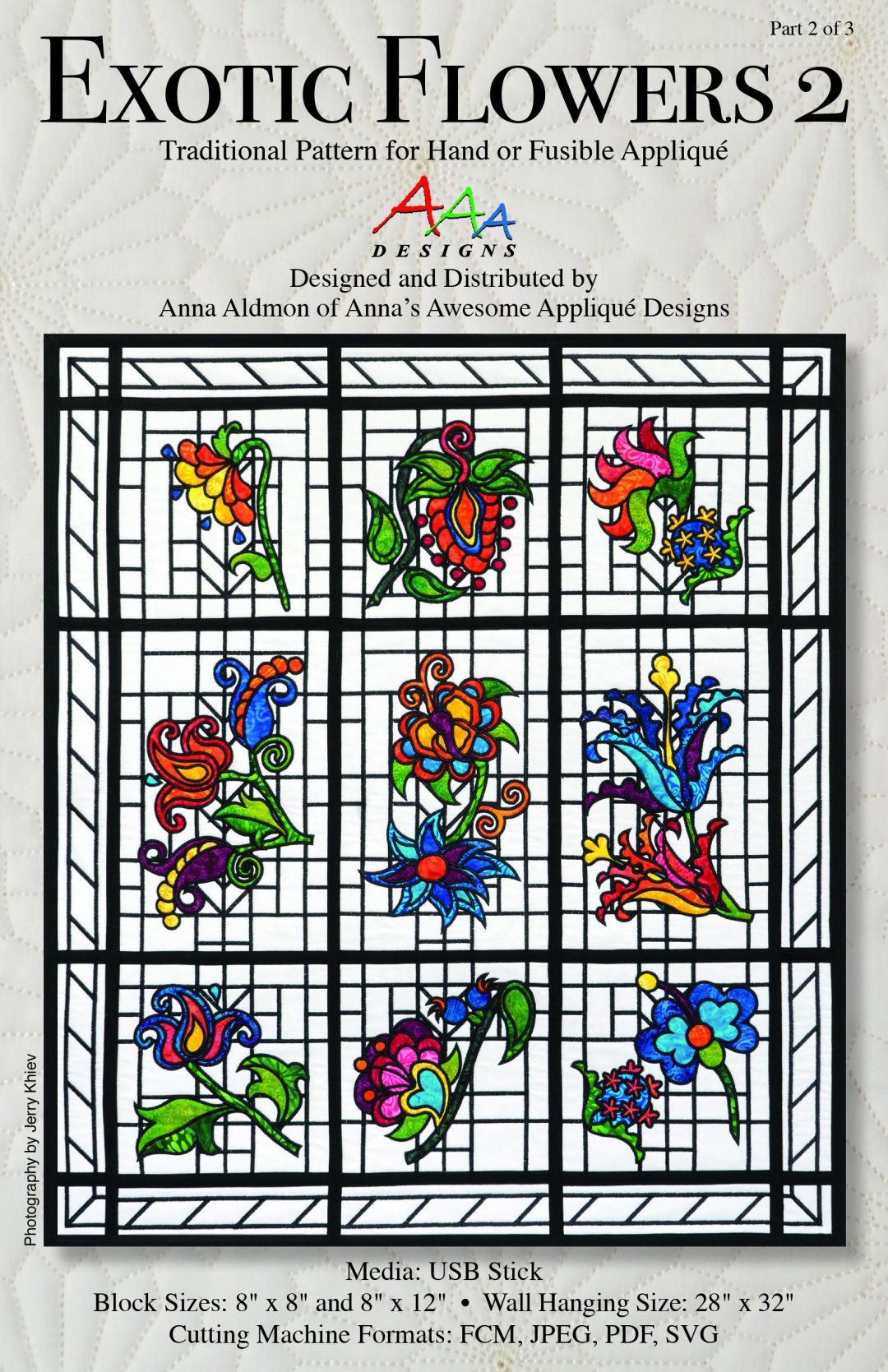 Stained Glass Windows | Annas Awesome Applique Designs